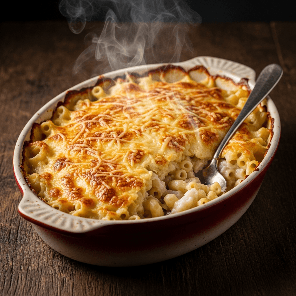 Fiskegrateng med gyllen ostetopp