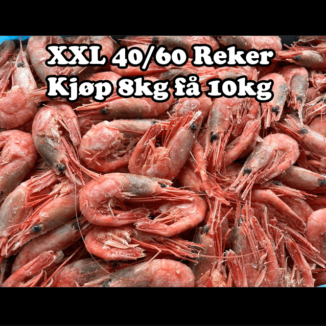 Grønlandsreker 40/60 2kg